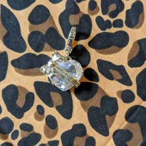 EUC Juicy Couture Heart Charm